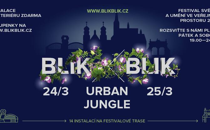 Festival Blik Blik rozzáří ulice Plzně