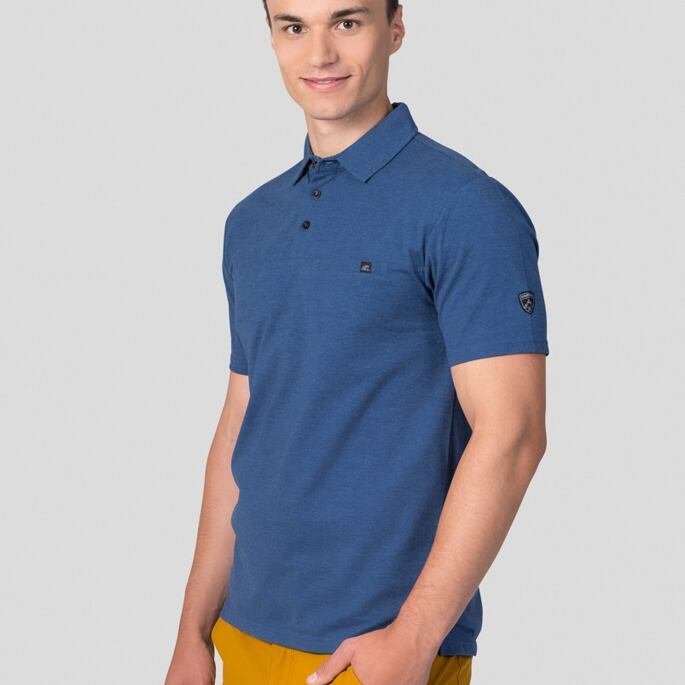Košile HANNAH KAJAN Man, ensign blue mel