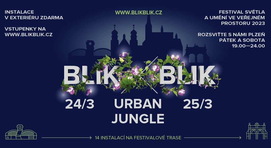 Festival Blik Blik rozzáří ulice Plzně