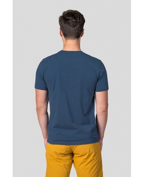 Tričko - krátký rukáv HANNAH GREM Man, ensign blue mel (print 1)