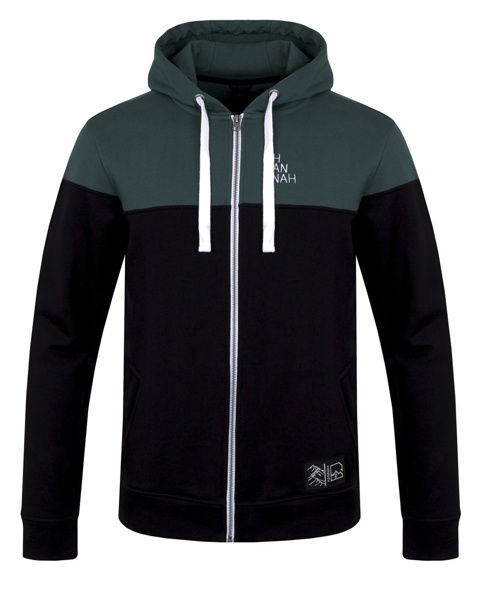 Mikina HANNAH FEZCO Man, anthracite/dark green