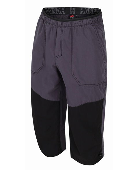 3/4 kalhoty HANNAH HUG Man, dark shadow/anthracite