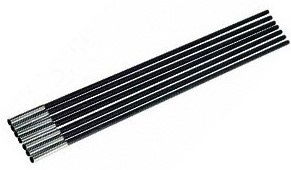 Tyčka stanová HANNAH CAMPING SKLOLAMINÁTOVÁ 8,5 X 3910 TRN, Black