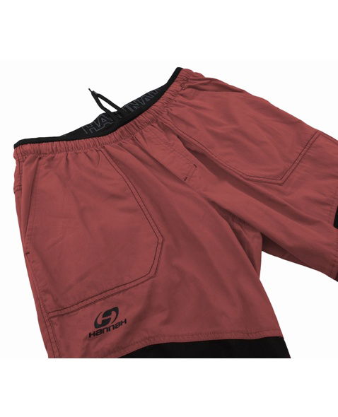3/4 Trousers HANNAH HUG Man, marsala/anthracite