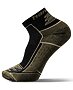 Ponožky HANNAH WALK LITE Man, anthracite/green